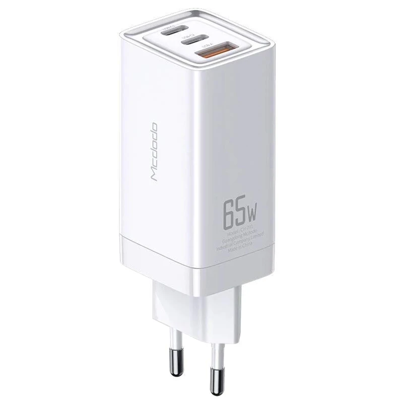 شارژر دیواری 65 وات مک دودو CH-153 QC4.0 PD 5A