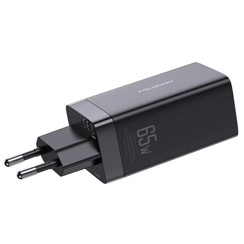 شارژر دیواری 65 وات مک دودو CH-153 QC4.0 PD 5A
