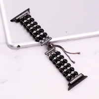 بند Monaco اپل واچ 44/42/45mm کد 7 مشکی