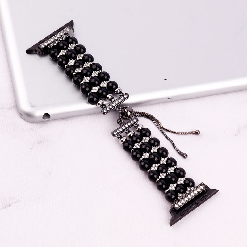 بند Monaco اپل واچ 44/42/45mm کد 7 مشکی