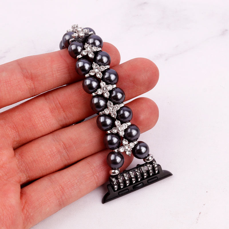 بند Monaco اپل واچ 44/42/45mm کد 9 خاکستری