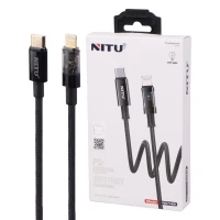 کابل تبدیل فست شارژ Nitu NC142 Type-C To Lightning 20W 1m