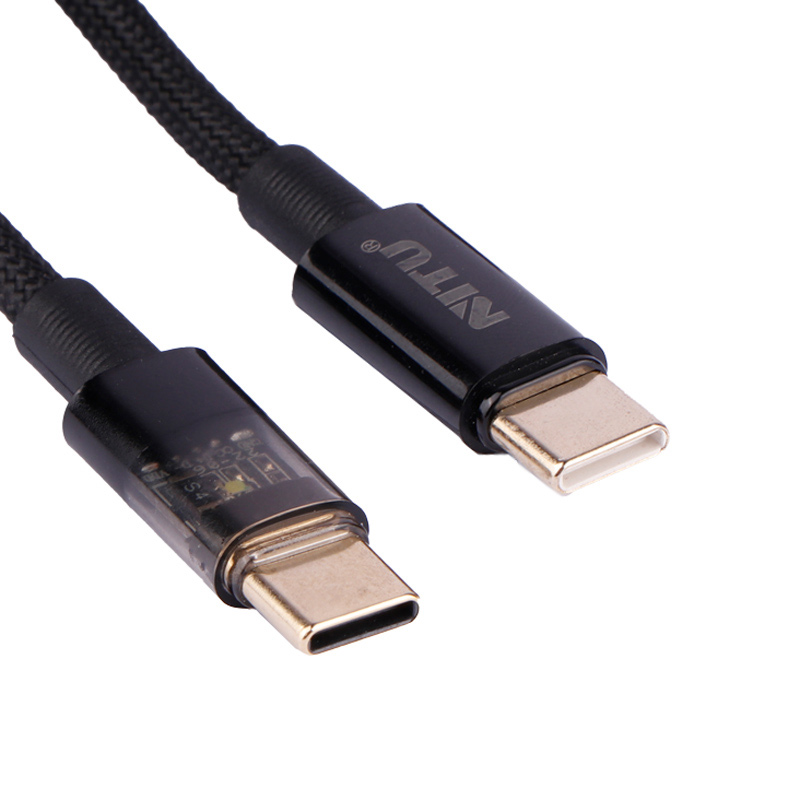 کابل تبدیل فست شارژ Nitu NC143 Type-C to Type-C 60W 1m