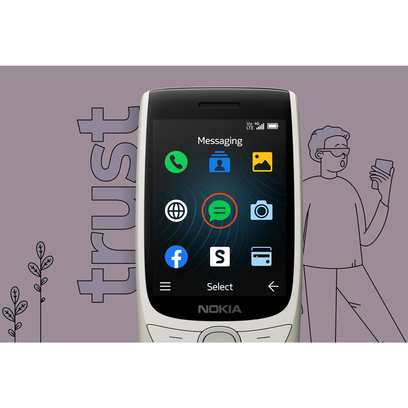 گوشی موبایل نوکیا Nokia 8210 Dual Sim