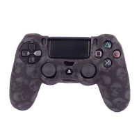 روکش دسته بازی PS4 طرح اسکلت زمینه طوسی