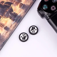 روکش آنالوگ دسته بازی Play Station/XBOX طرح دست کد 2 مشکی سفید