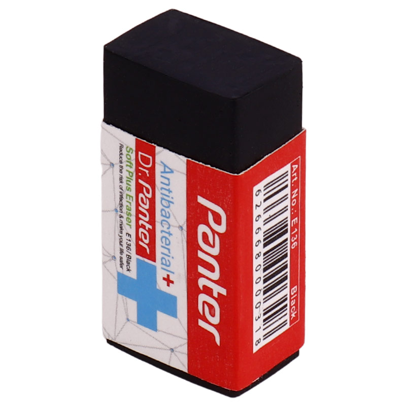 پاک کن پنتر Panter Anti-Bacterial Soft Plus E136 بسته 30 عددی