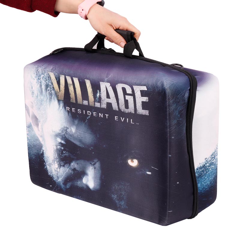 کیف کنسول بازی PS5 طرح Resident Evil Village