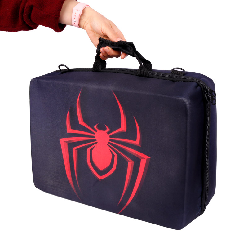 کیف کنسول بازی PS5 طرح لوگوی Spider Man