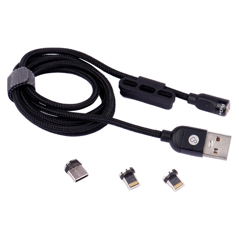 کابل سه سر مگنتی فست شارژ 2.1 آمپر پرووان PCC260 طول 1 متر