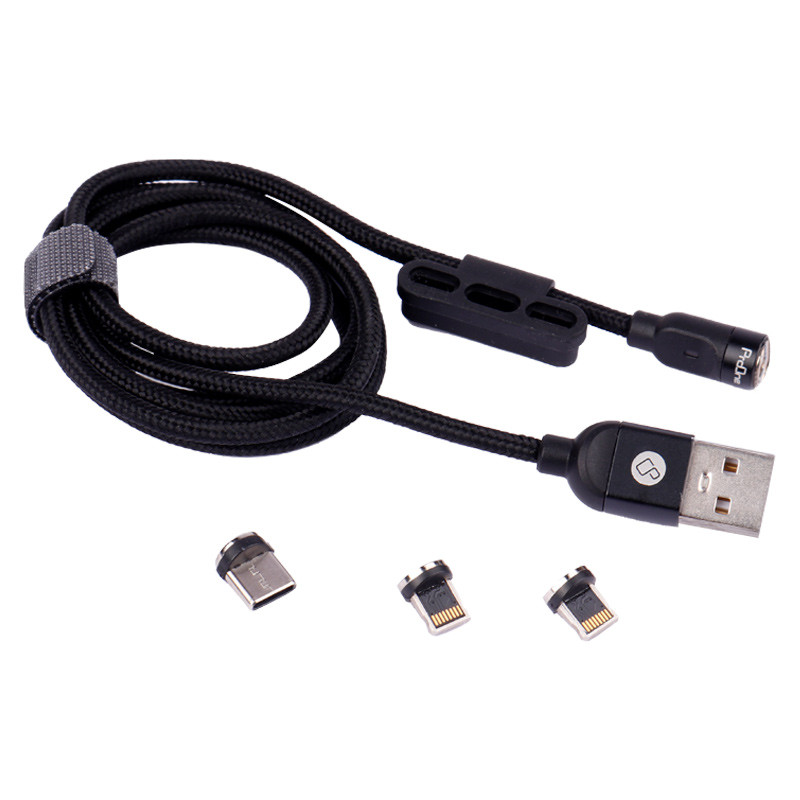 کابل 3 سر مگنتی فست شارژ ProOne PCC260 2.1A 1m