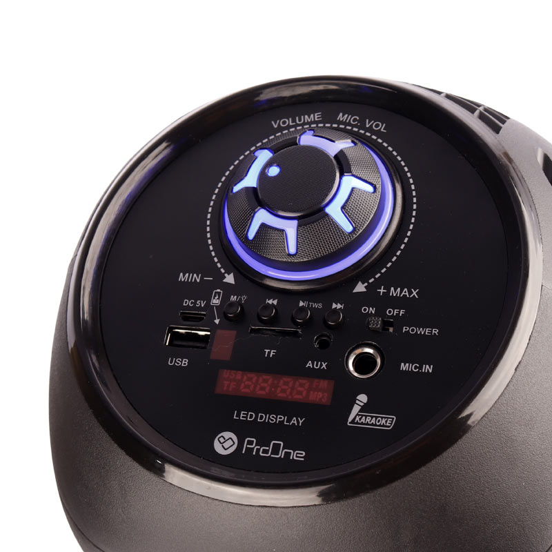 اسپیکر بلوتوثی رم و فلش خور ProOne PSB4901 + میکروفون و ریموت کنترل