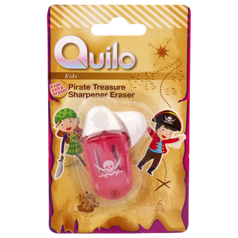 تراش پلاستیکی پاک کن دار Quilo