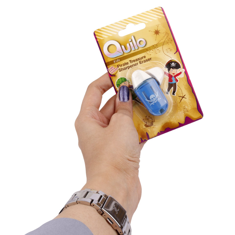 تراش پلاستیکی پاک کن دار Quilo