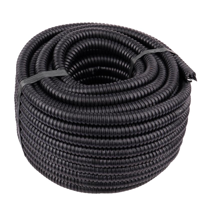 لوله فلکسی خرطومی روکش دار فلزی سایز 11 متراژ 25 متر Rahrod