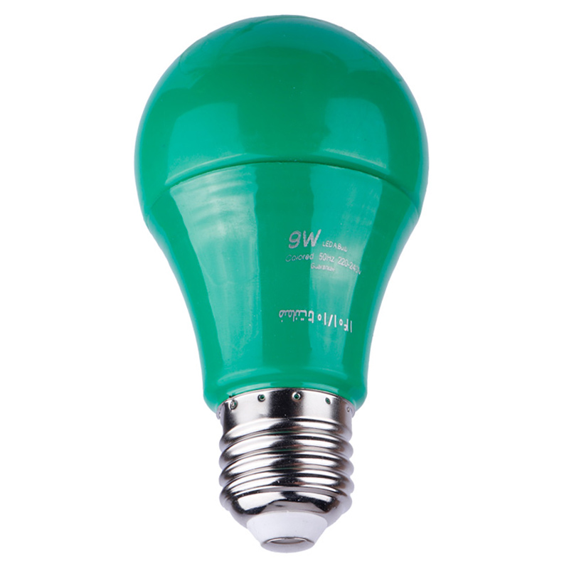 لامپ حبابی LED رنگین لایت Rangine Light E27 9W