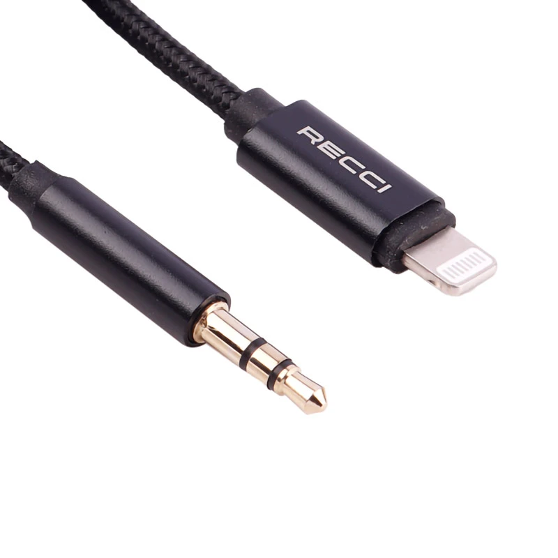 کابل تبدیل Lightning به AUX رسی RH02 طول 1 متر