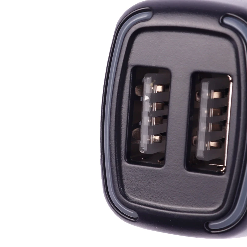 شارژر فندکی Recci RQ05L 2.4A 12W + کابل آیفونی
