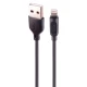 شارژر فندکی Recci RQ05L 2.4A 12W + کابل آیفونی