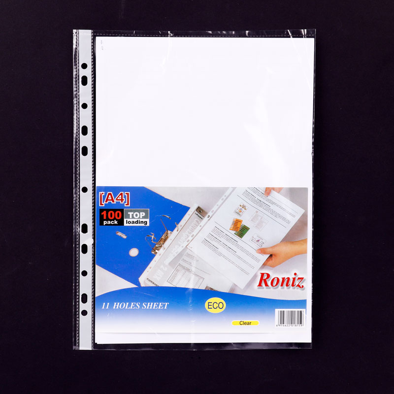کاور کاغذ Roniz A4 بسته 100 عددی