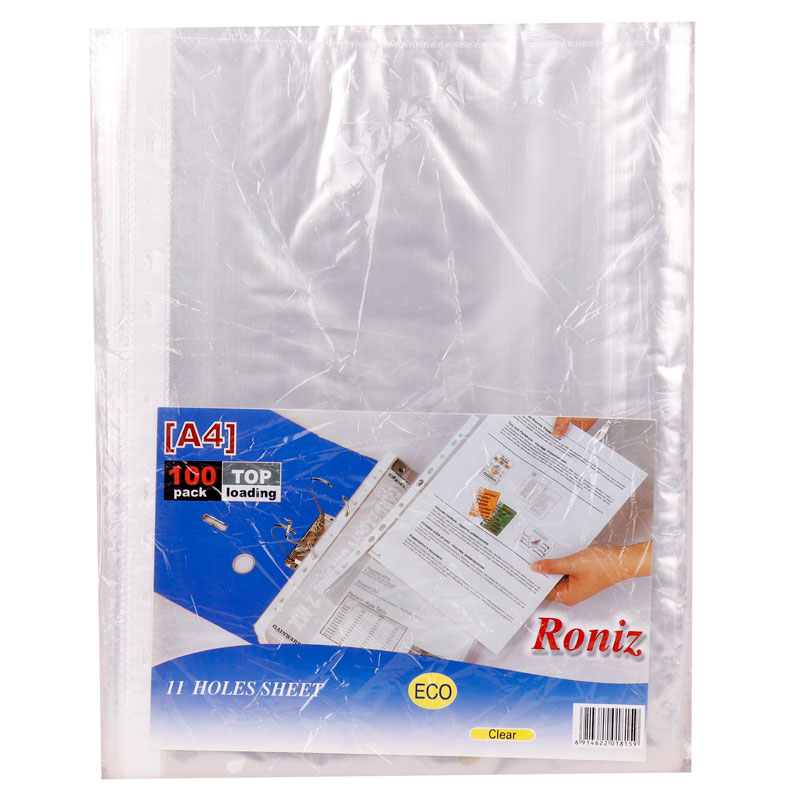 کاور کاغذ Roniz A4 بسته 100 عددی