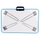 میز تحریر تاشو وایت بردی Royesh 44×68cm + ماژیک و تخته پاک کن
