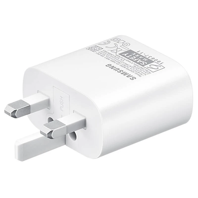 شارژر دیواری 25 وات سامسونگ اصلی EP-TA800 Grade B PD 3A