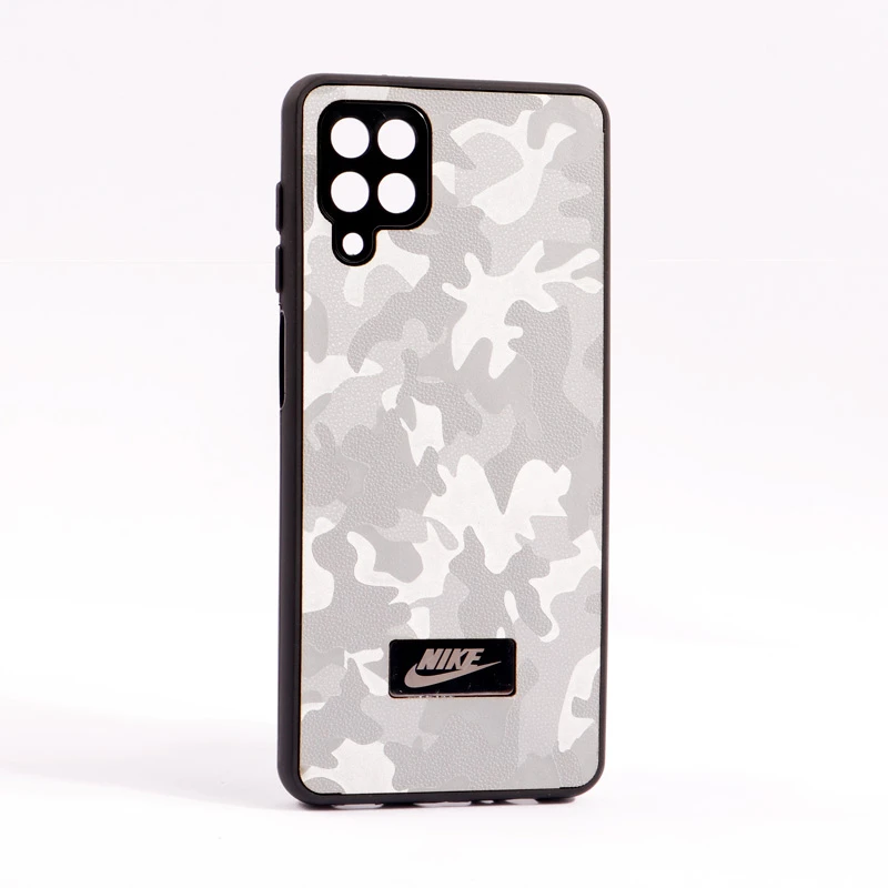 قاب Nike سامسونگ Galaxy A12 طرح چریکی محافظ لنزدار