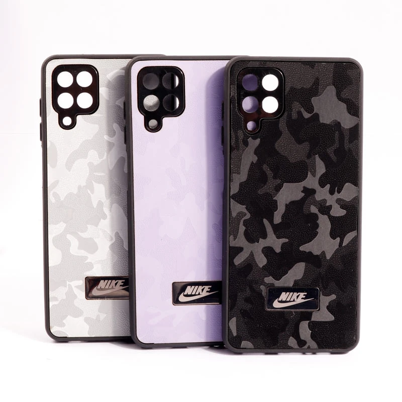 قاب Nike سامسونگ Galaxy A12 طرح چریکی محافظ لنزدار