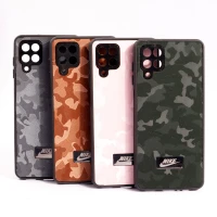 قاب Nike سامسونگ Galaxy A12 طرح چریکی محافظ لنزدار
