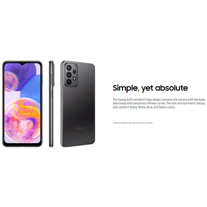 گوشی موبایل سامسونگ Samsung Galaxy A23 Dual Sim ظرفیت 128 گیگابایت و رم 6 گیگابایت