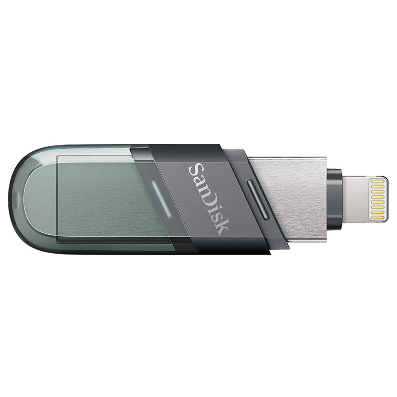 فلش 64 گیگ سن دیسک SanDisk iXpand Flip OTG Lightning USB3.1