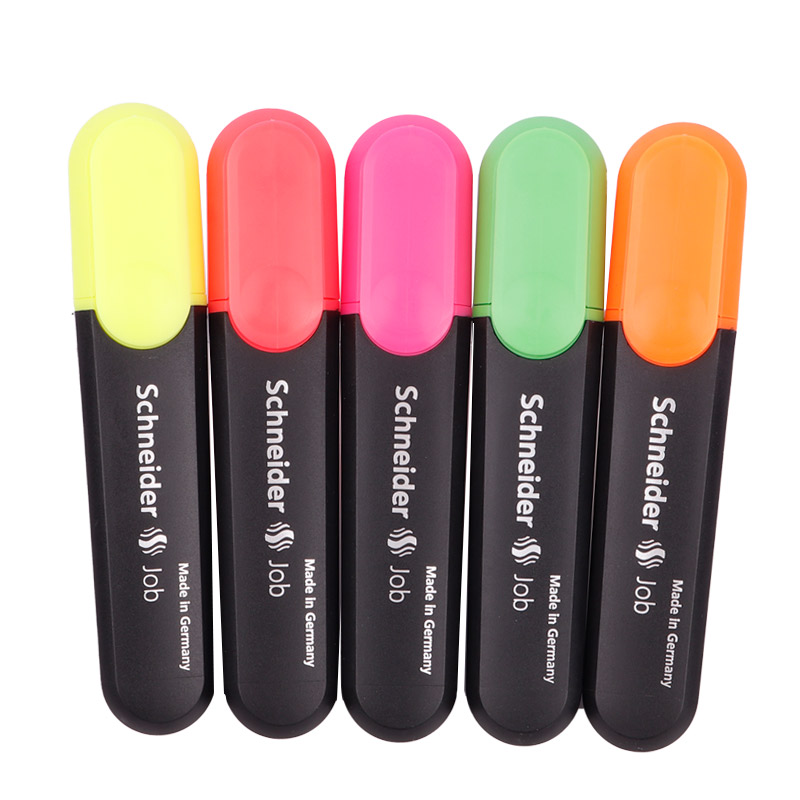 ماژیک هایلایت اشنایدر Schneider Job Pastel بسته ۱۰ عددی