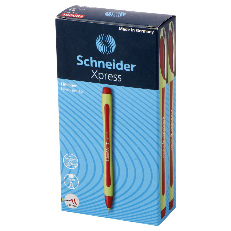 روان نویس اشنایدر Schneider Xpress 0.8mm بسته 10 عددی