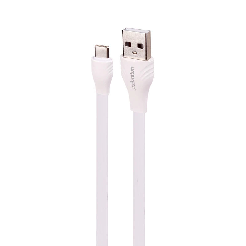 کابل تایپ سی فست شارژ 2.1 آمپر سیبراتون S415 C طول 1 متر