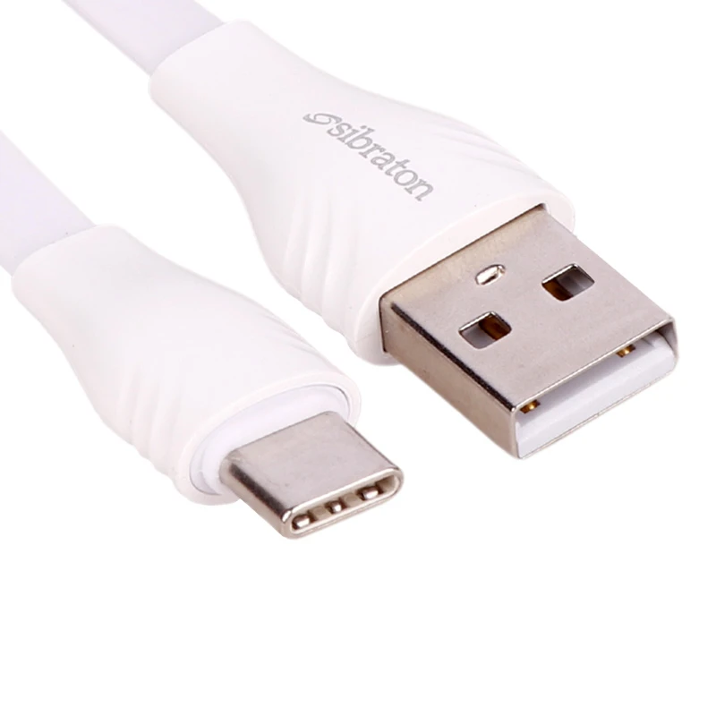 کابل تایپ سی فست شارژ 2.1 آمپر سیبراتون S415 C طول 1 متر