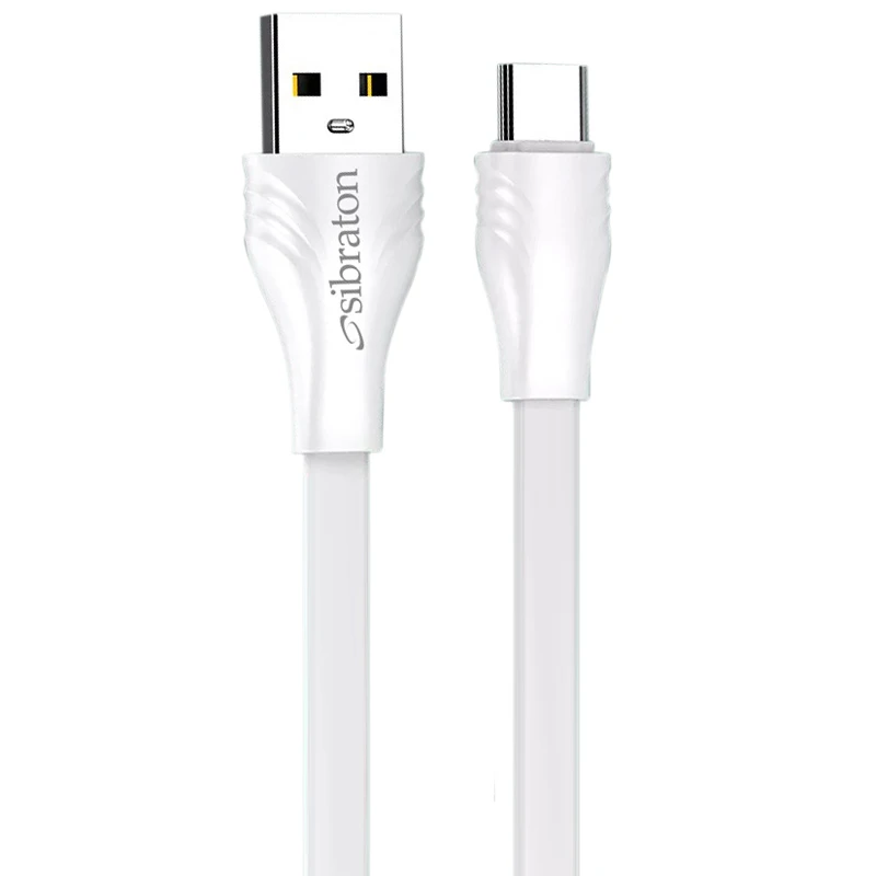 کابل تایپ سی فست شارژ 2.1 آمپر سیبراتون S415 C طول 1 متر