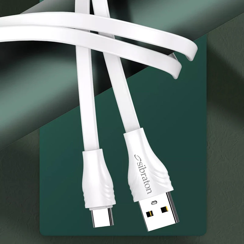 کابل تایپ سی فست شارژ 2.1 آمپر سیبراتون S415 C طول 1 متر
