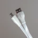 کابل میکرو یو اس بی فست شارژ 2.1 آمپر سیبراتون S415 A طول 1 متر
