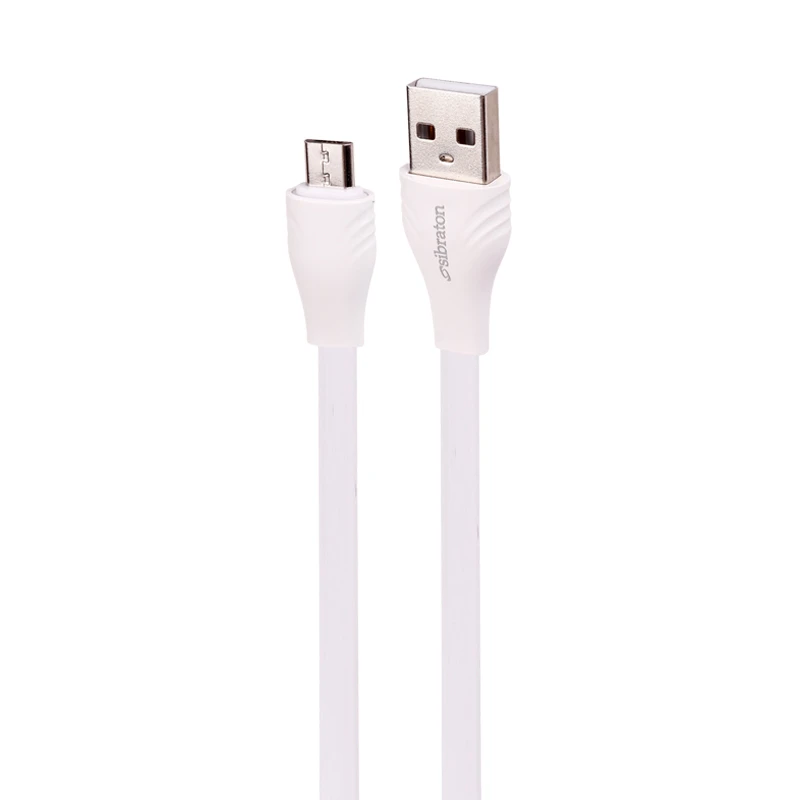 کابل میکرو یو اس بی فست شارژ 2.1 آمپر سیبراتون S415 A طول 1 متر