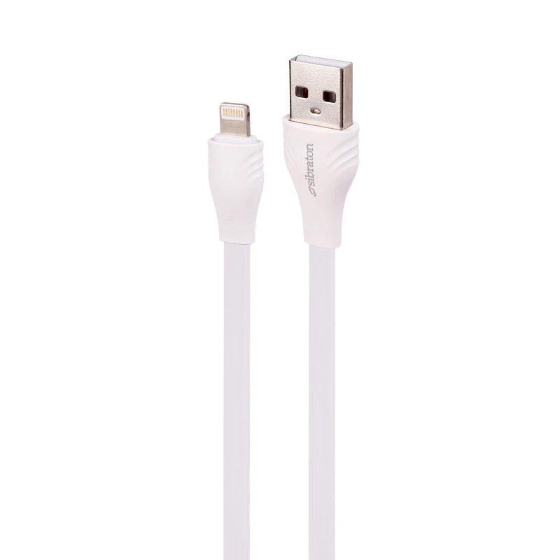 کابل لایتنینگ فست شارژ 2.1 آمپر سیبراتون S415 i طول 1 متر