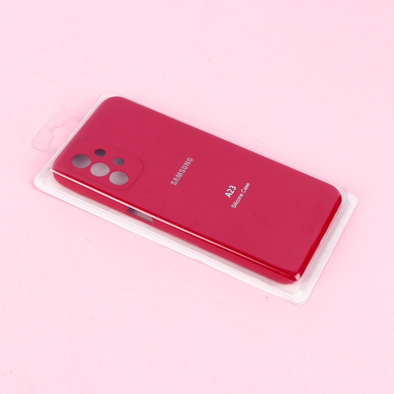 قاب سیلیکونی اصلی زیربسته سامسونگ Galaxy A23 محافظ لنزدار