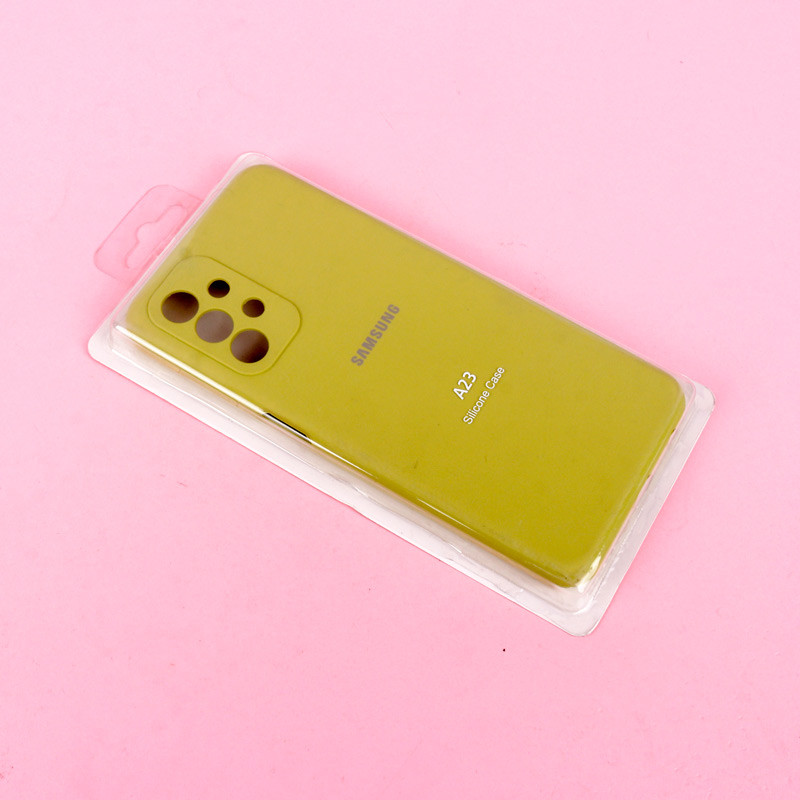 قاب سیلیکونی اصلی زیربسته سامسونگ Galaxy A23 محافظ لنزدار