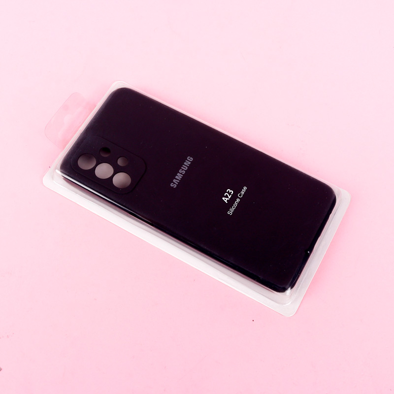 قاب سیلیکونی اصلی زیربسته سامسونگ Galaxy A23 محافظ لنزدار