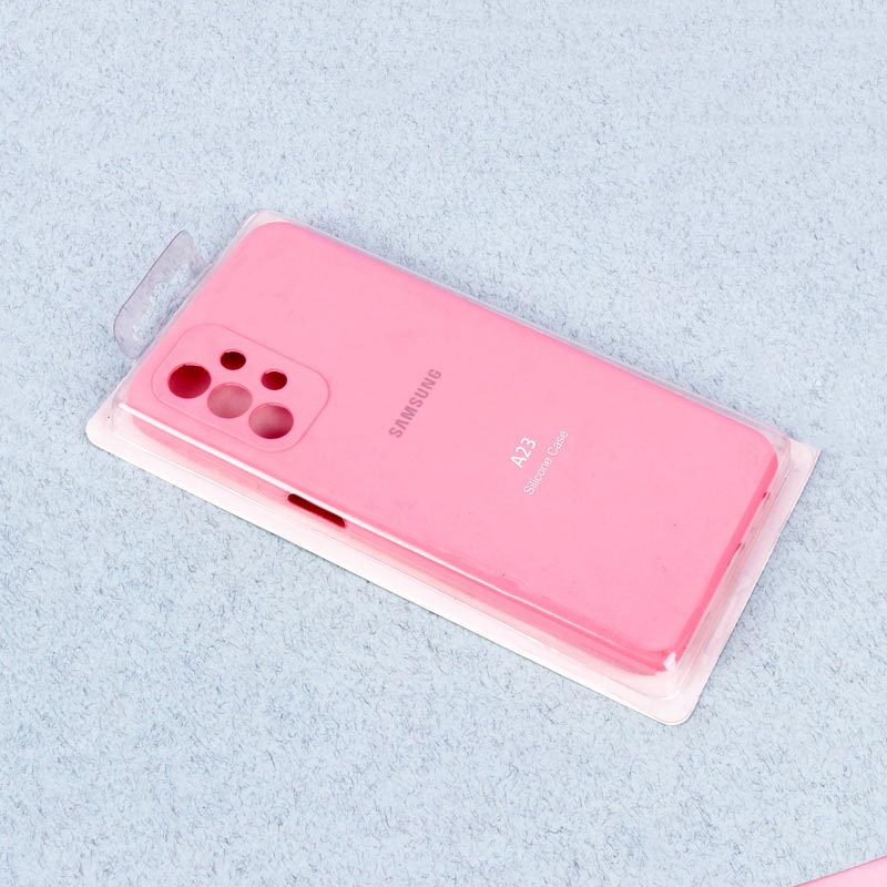 قاب سیلیکونی اصلی زیربسته سامسونگ Galaxy A23 محافظ لنزدار