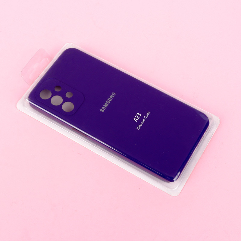 قاب سیلیکونی اصلی زیربسته سامسونگ Galaxy A23 محافظ لنزدار