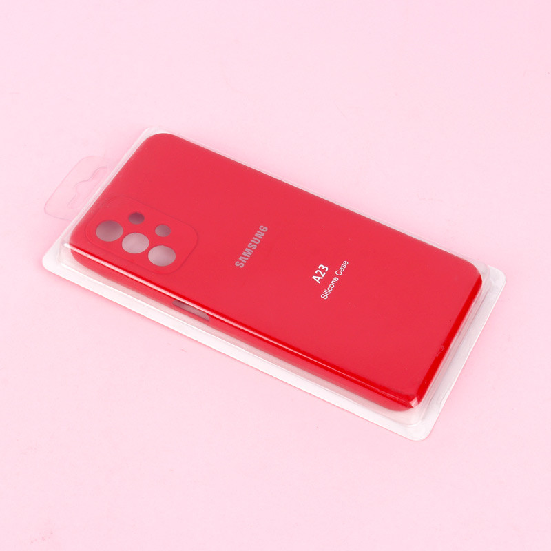قاب سیلیکونی اصلی زیربسته سامسونگ Galaxy A23 محافظ لنزدار