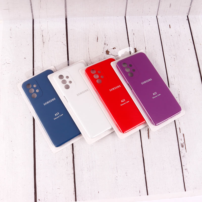 قاب سیلیکونی اصلی زیربسته سامسونگ Galaxy A23 محافظ لنزدار