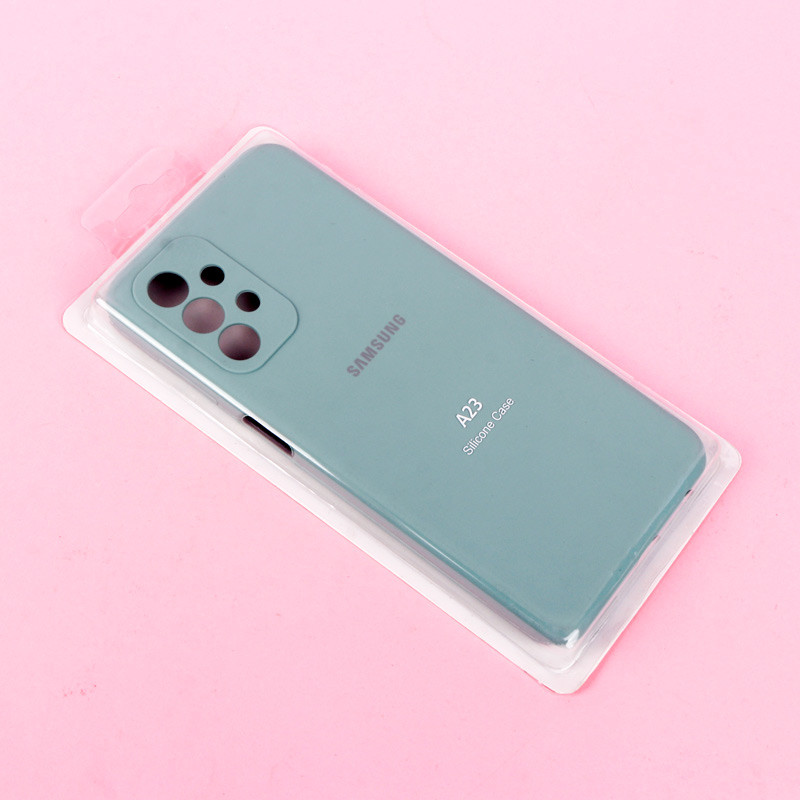 قاب سیلیکونی اصلی زیربسته سامسونگ Galaxy A23 محافظ لنزدار