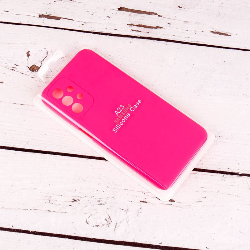 قاب سیلیکونی اصلی زیربسته سامسونگ Galaxy A23 محافظ لنزدار